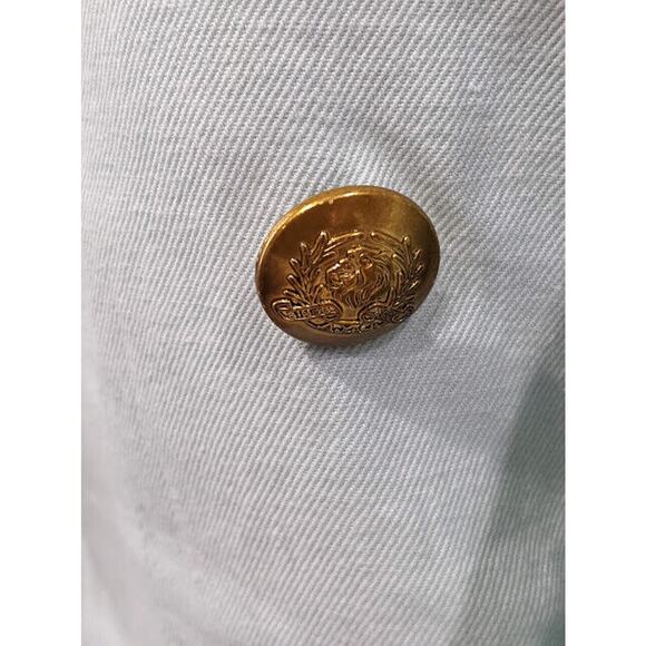 A.L.C. Size 6 Segwick Blazer Jacket Linen Cotton Mint Green Double Breasted - Picture 8 of 10